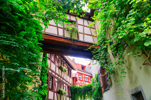 The historical old town of Meersburg at the lake constance  baden-wuerttemberg in germany  europe