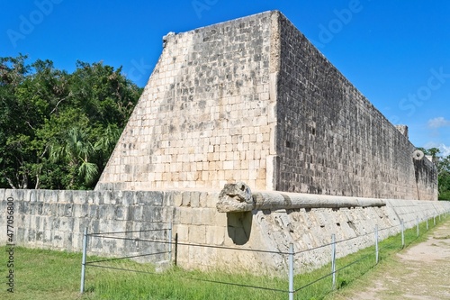Ring for ball games in the Chichen Itza. Yucatan, Mexico