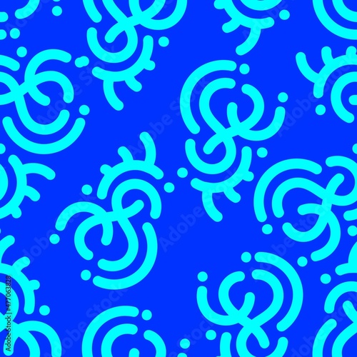 blue violet abstract seamless pattern creative vintage design background vector illustration 