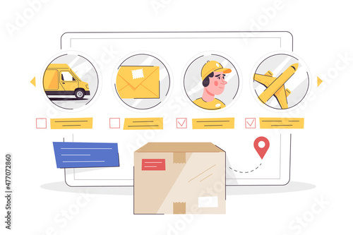 Available fast methods to deliver your order