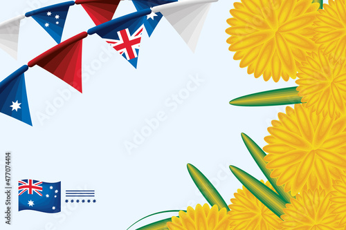 australia day garland