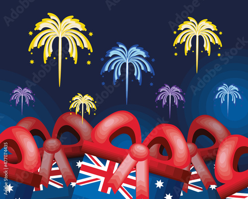 australia day fireworks