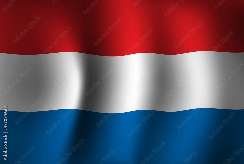Netherlands Flag Background Waving 3D. National Independence Day Banner Wallpaper Netherlands Flag Background Waving 3D. National Independence Day Banner Wallpaper
