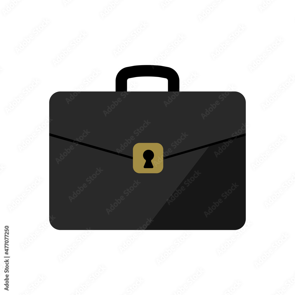 Briefcase, business bag vector icon illustration Briefcase, business bag vector icon illustration