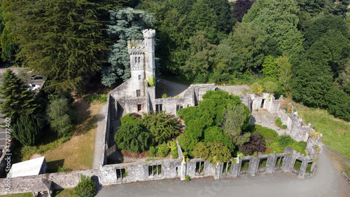 Aerial photo of Drum Manor Forest Park Co Tyrone Northern Ireland photo