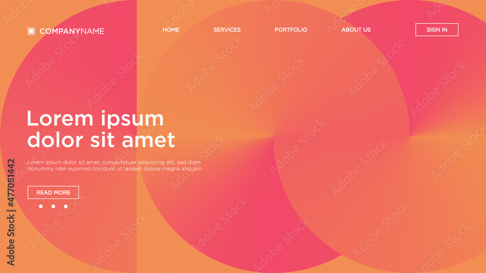 Futuristic Gradient background. Circle gradient shapes composition. Vector illustration. Futuristic Gradient background. Circle gradient shapes composition. Vector illustration.