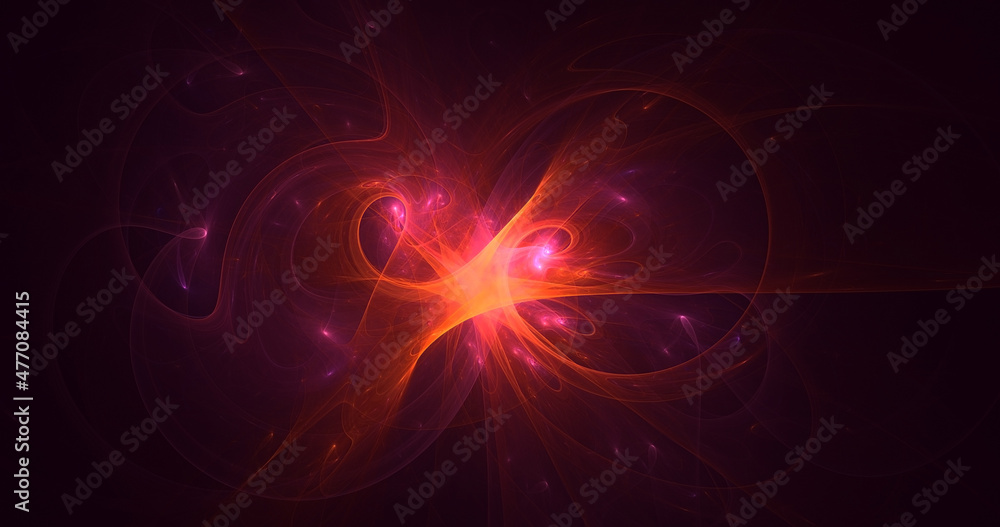 3D rendering abstract multicolor fractal light background 3D rendering abstract multicolor fractal light background