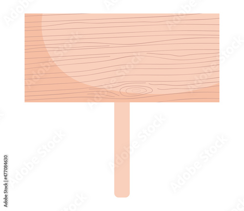 wooden placard icon