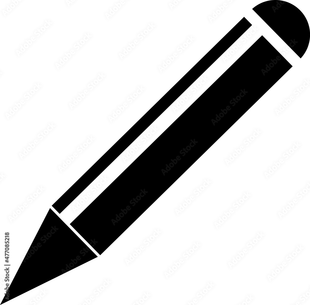 Pencil icon, vector isolated illustration..eps Pencil icon, vector isolated illustration..eps