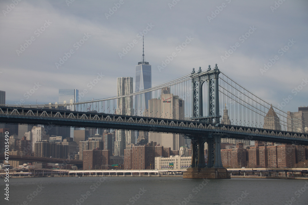 Obraz premium city bridge city