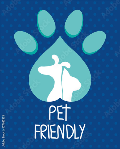 pet friendly illustration