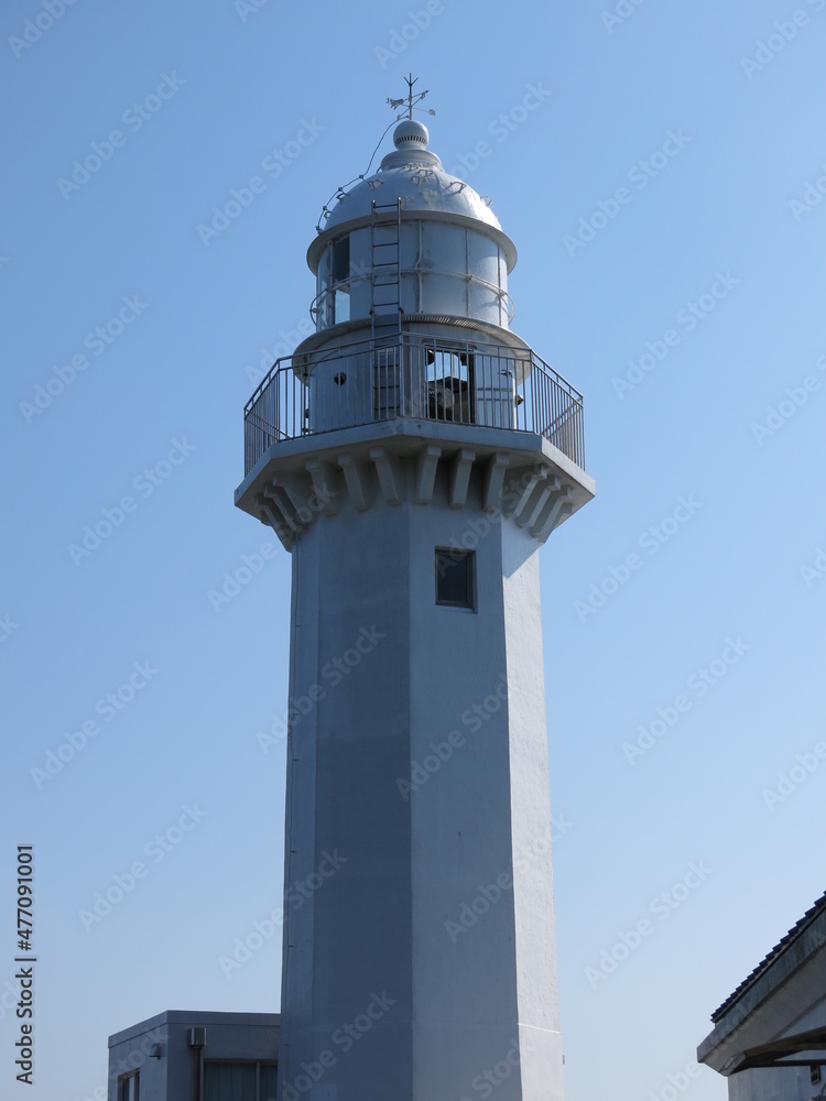 横須賀市の観音崎にある観音埼灯台　Kannonzaki Lighthouse