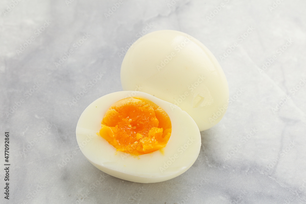 Boiled chicken egg for breakfast Boiled chicken egg for breakfast