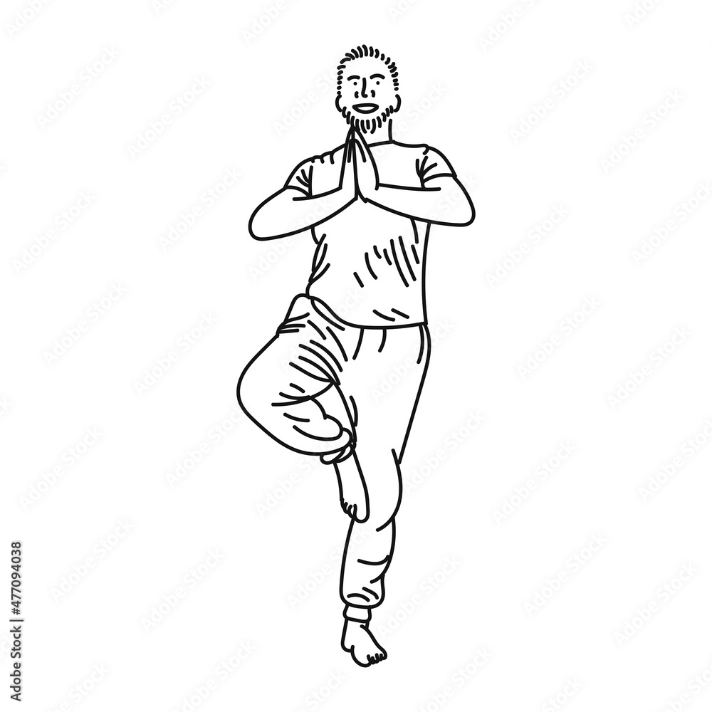 black line art of a woman posing in yoga style black line art of a woman posing in yoga style