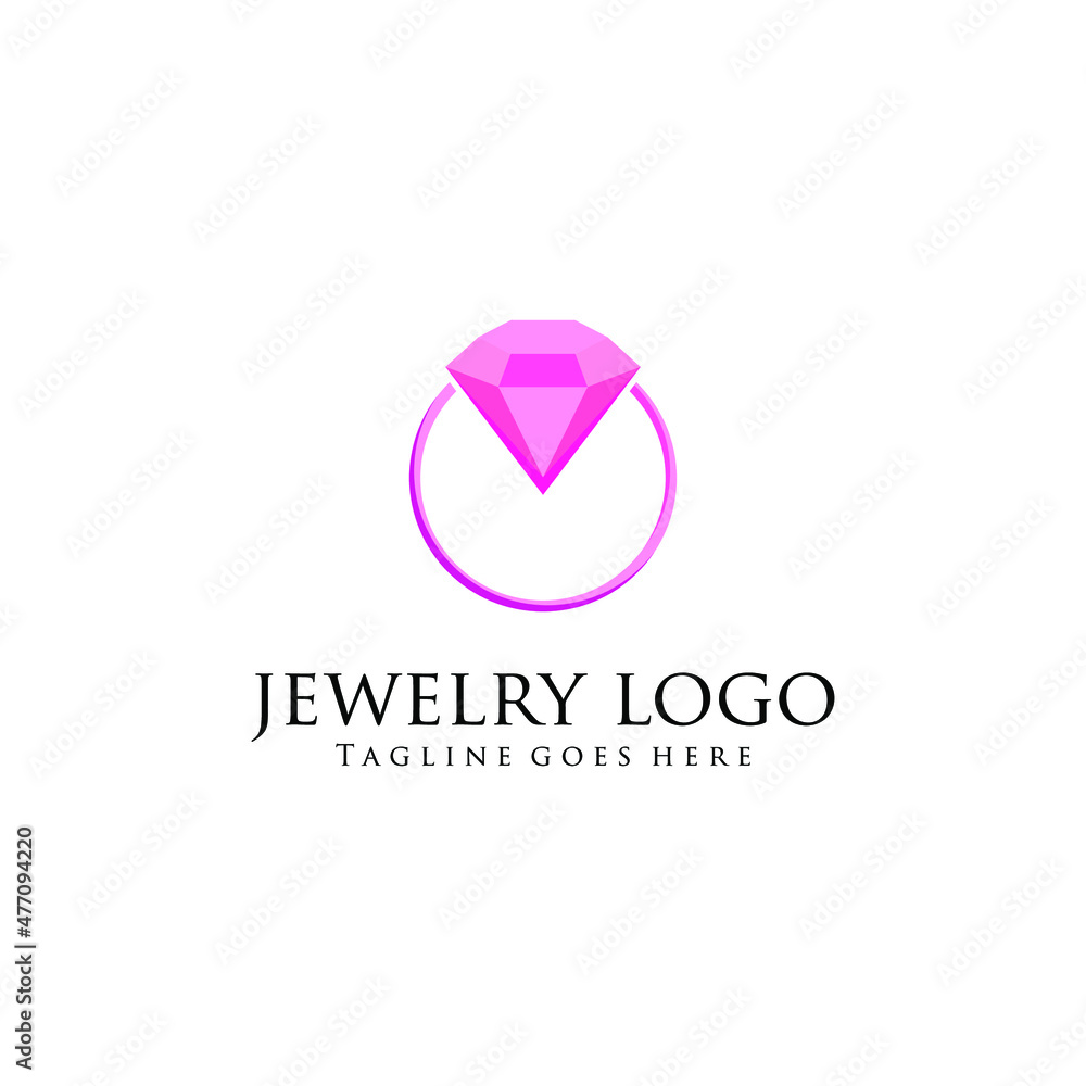 Unique and luxury logo design for jewelry company.Diamond in pink color
Unique and luxury logo design for jewelry company.Diamond in pink color