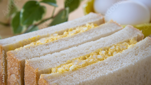 卵サンドイッチ(ゆでたまご)