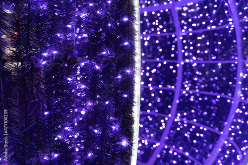 abstract christmas tree