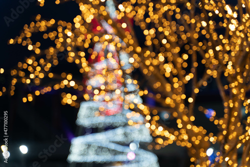  Christmas tree in the city