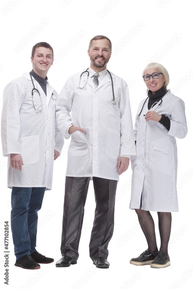 in full growth. group of qualified medical colleagues. in full growth. group of qualified medical colleagues.