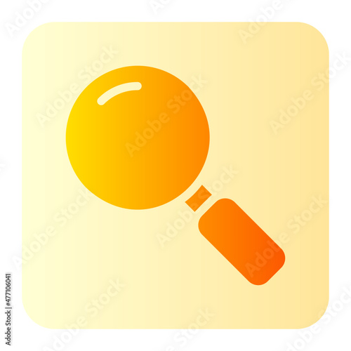 loupe gradient icon