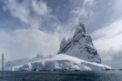 Mountain peaks of Antarctica