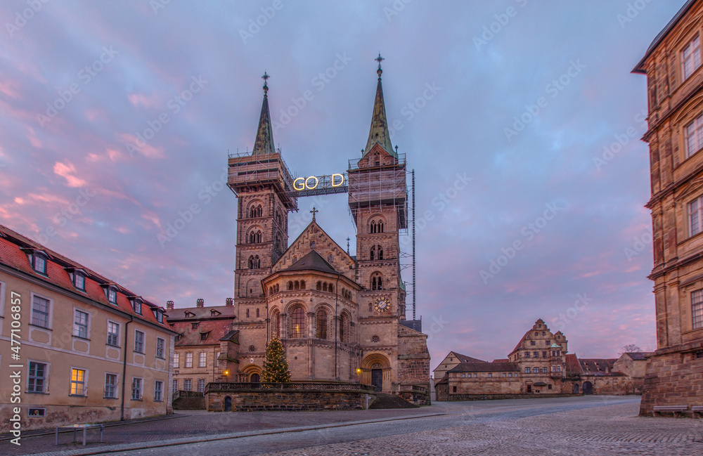 Bamberg in Germany in Golden Hour World Heritage