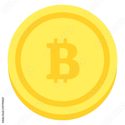 ビットコインのイラスト（ベクター）