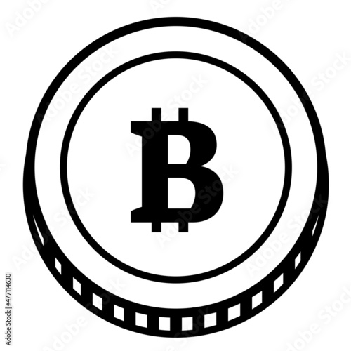 ビットコインのイラスト（ベクター）