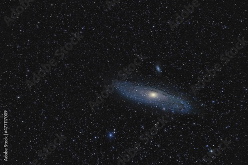 Fototapeta Naklejka Na Ścianę i Meble -  The Andromeda Galaxy M31 on the night sky