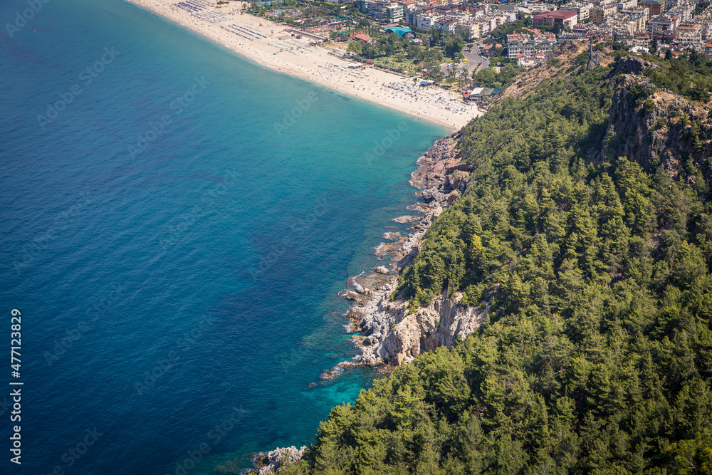 landscape alanya vacation panorama forest mountain