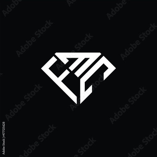 FMC letter logo creative design. FMC unique design photo