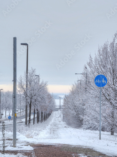 Schneeglätte photo