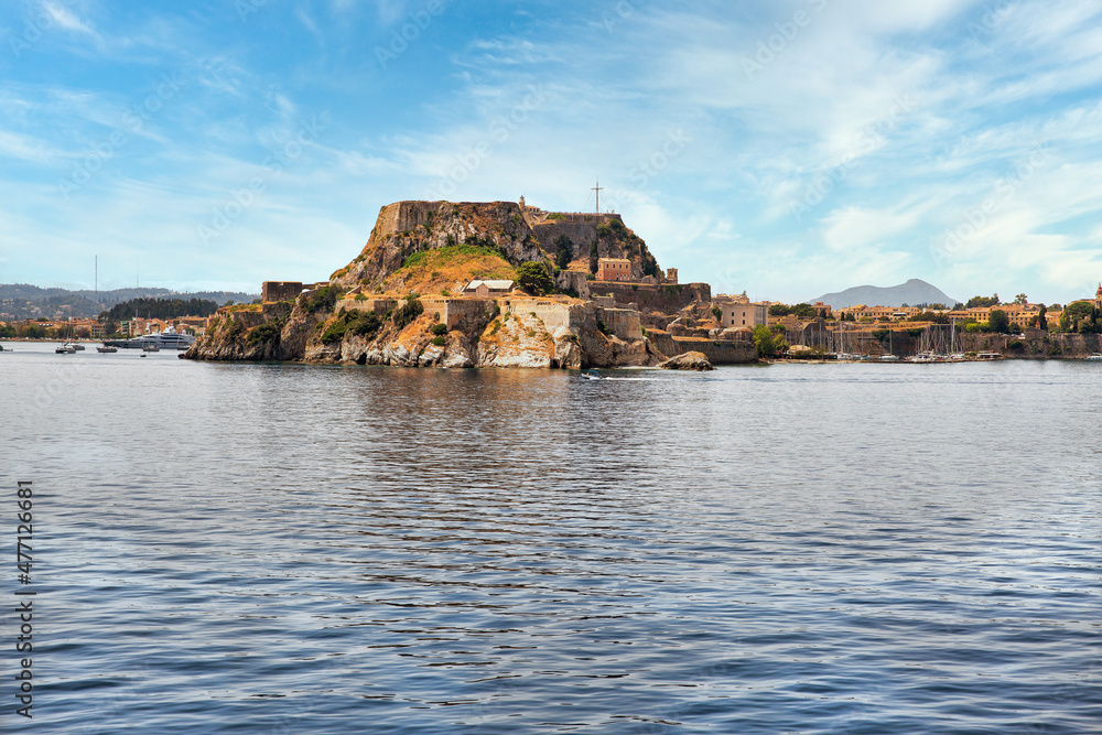 Old Venetian Fortress. Kerkyra, Corfu, Greece.