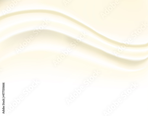 Vector drawing light wavy pattern