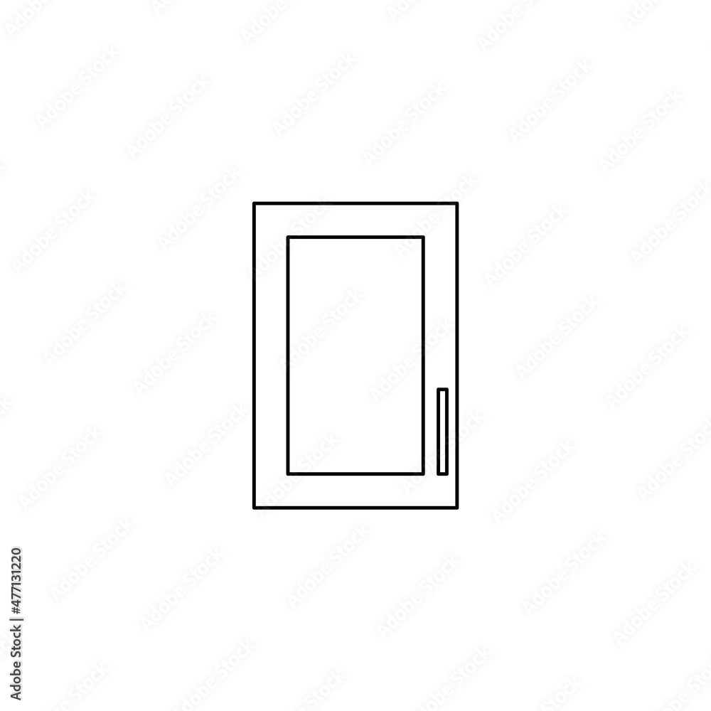 Kitchen interior with house appliances.Vector in line art style. Illustration for shop of kitchens and shop of house appliances
Kitchen interior with house appliances.Vector in line art style. Illustration for shop of kitchens and shop of house appliances