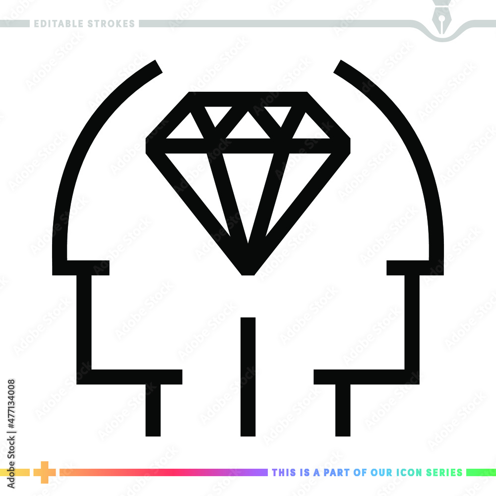 Line icon for investor risk tolerance illustrations with editable strokes. This vector graphic has customizable stroke width. Line icon for investor risk tolerance illustrations with editable strokes. This vector graphic has customizable stroke width.