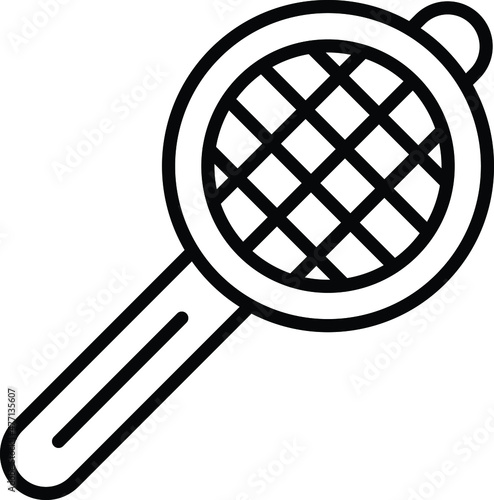 Tea Strainer Icon Style
