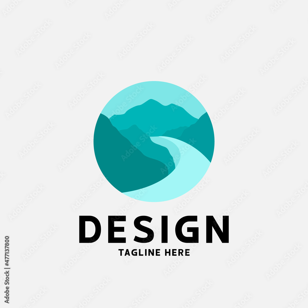 Outdoor Adventure logo vector graphic creative symbol, illustration design