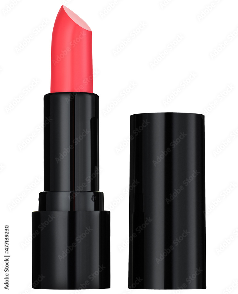 Mockup 3d render lipstick Mockup 3d render lipstick