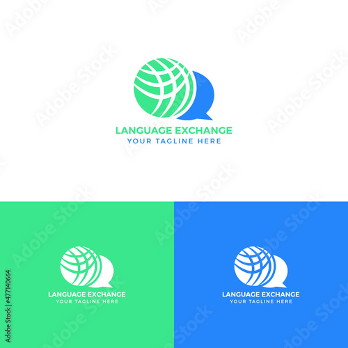 consulting logo corporation-Consulting agency logo. Communication, Speak, Speech Bubble, Talk icon. Chat icon. Chat bubble icon. The company, corporate, finance, union, corporate, business logo.