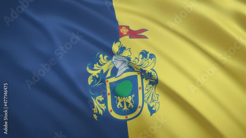 Jalisco - Mexican State Waving Flag