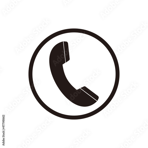 Phone icon vector. Call icon vector. mobile phone smartphone device gadget. telephone icon