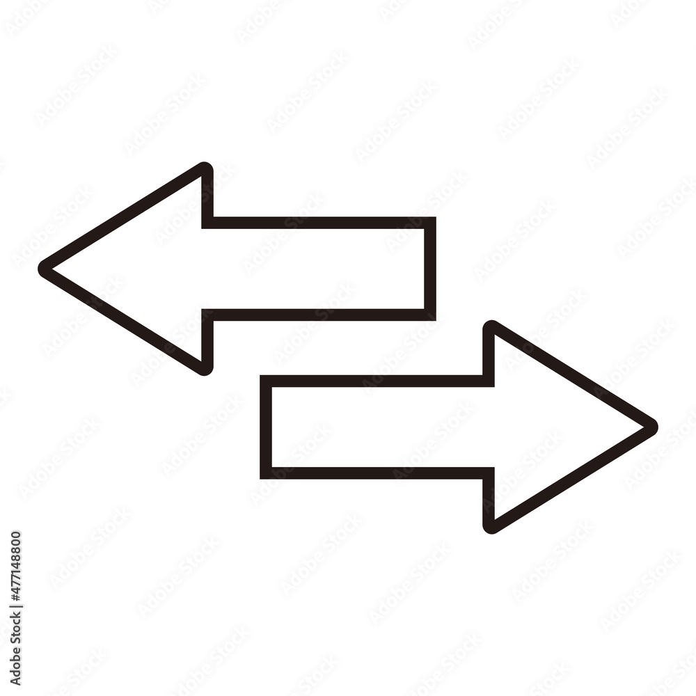 Swap icon vector. Reverse arrows illustration. Transfer icon. Exchange icon symbol Swap icon vector. Reverse arrows illustration. Transfer icon. Exchange icon symbol