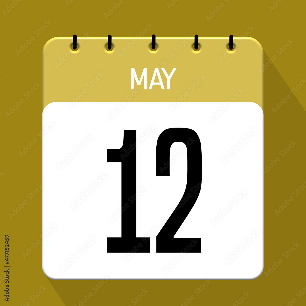 12 may icon 12 may icon