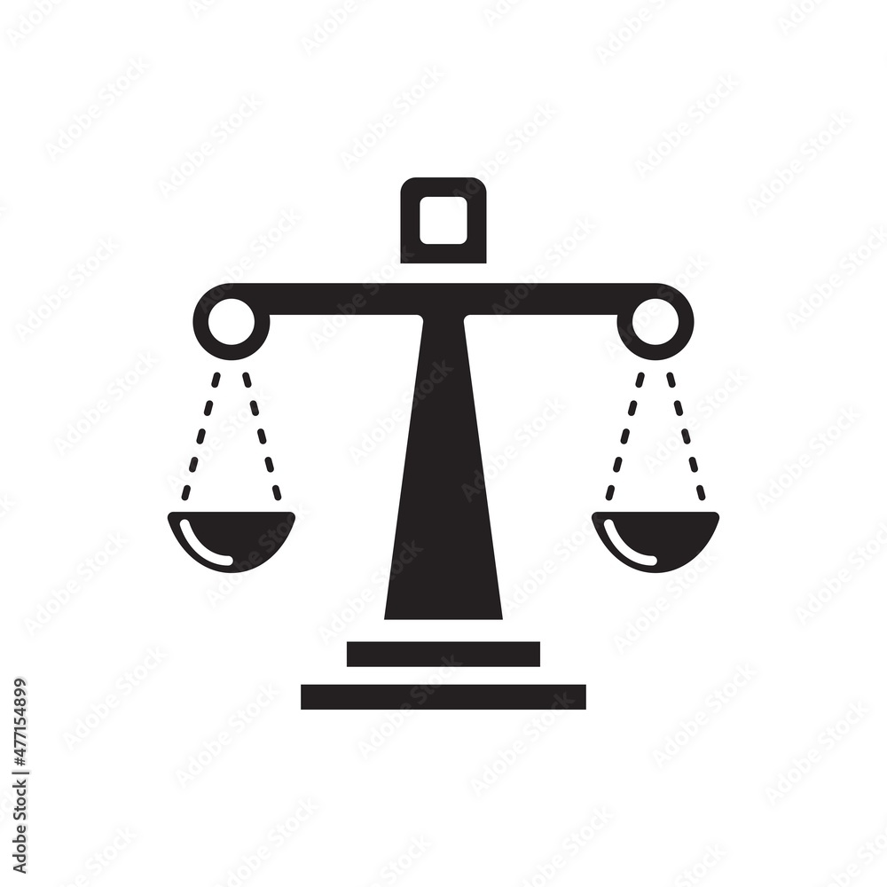 Justice icon ( vector illustration ) Justice icon ( vector illustration )