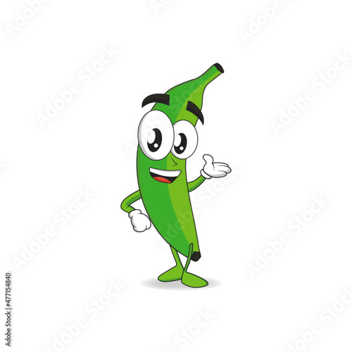 personaje-plátano-verde