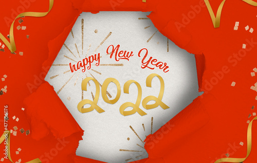 happy New Year card