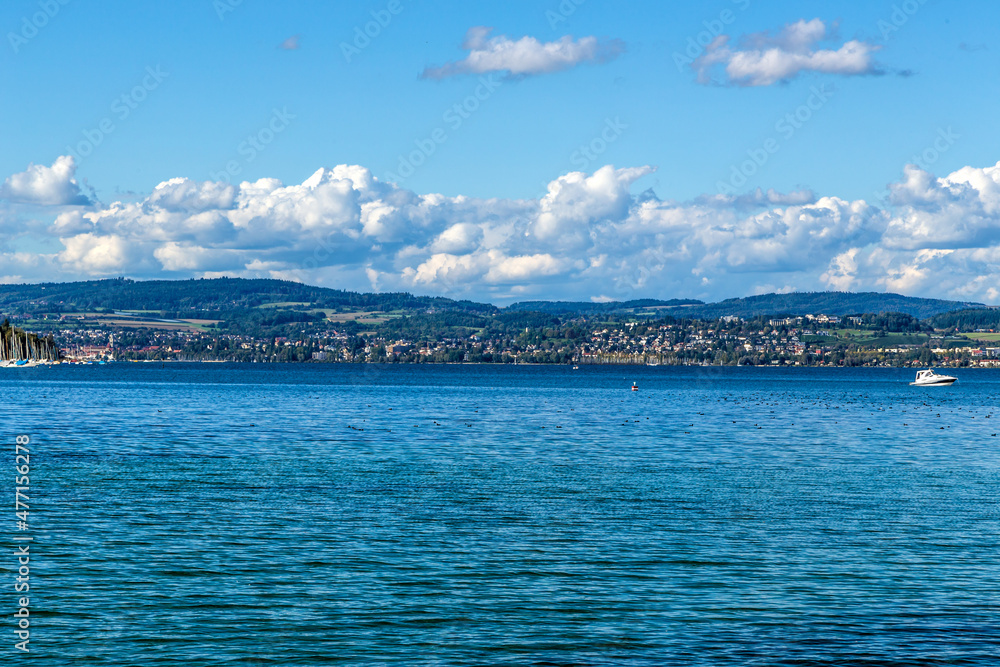 Lake Constance, Germany. Scenic water landscape Lake Constance, Germany. Scenic water landscape