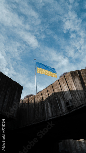 Ukrainian flag 