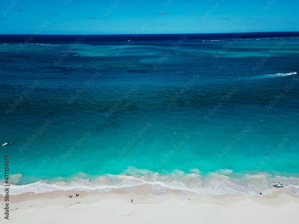 The beach in Turks and Caicos Islands